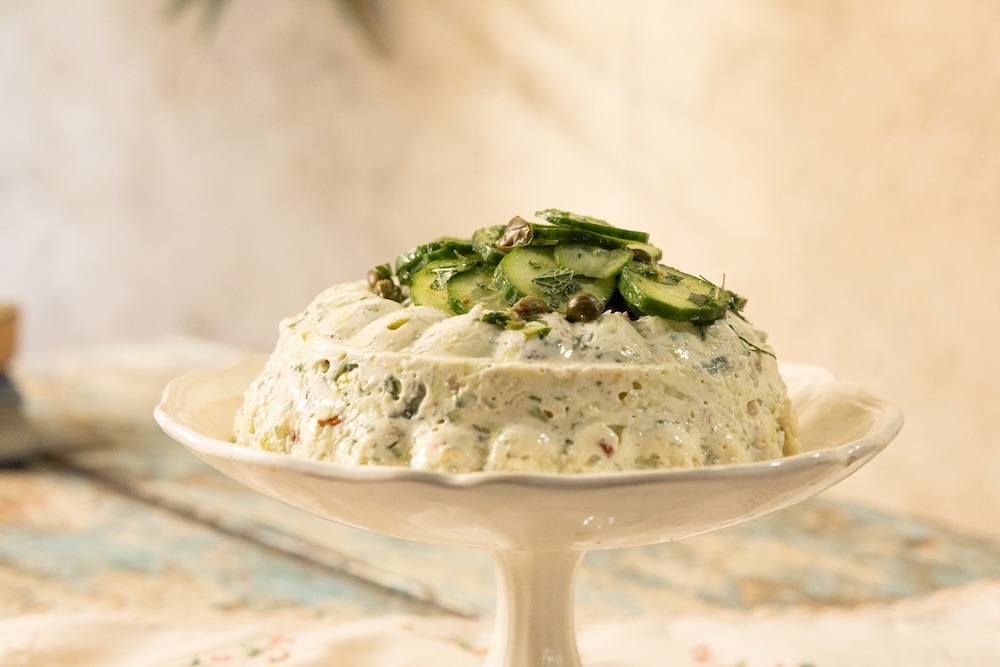 Molded Cucumber Salad