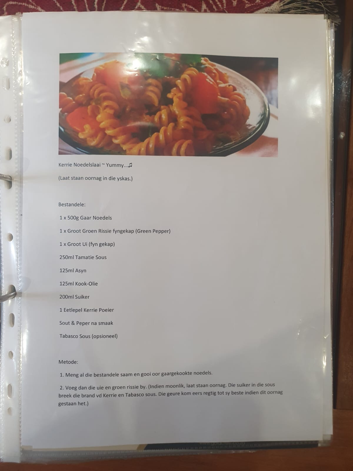 Curry Noodle Salad by Leon Vermaak