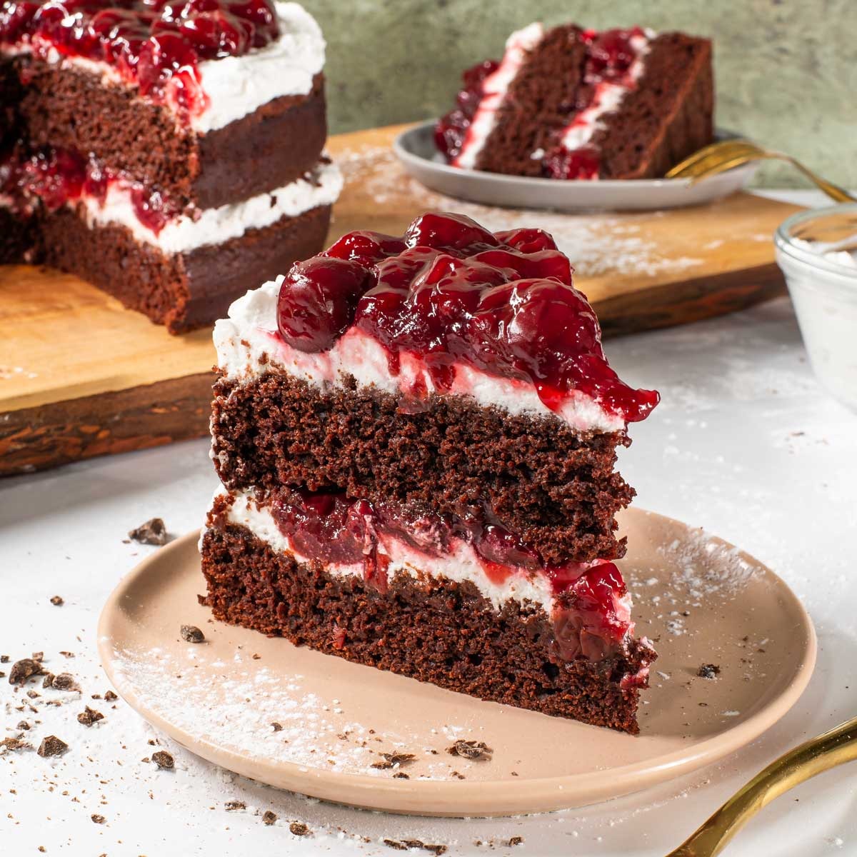 Black Forest Cherry Cake